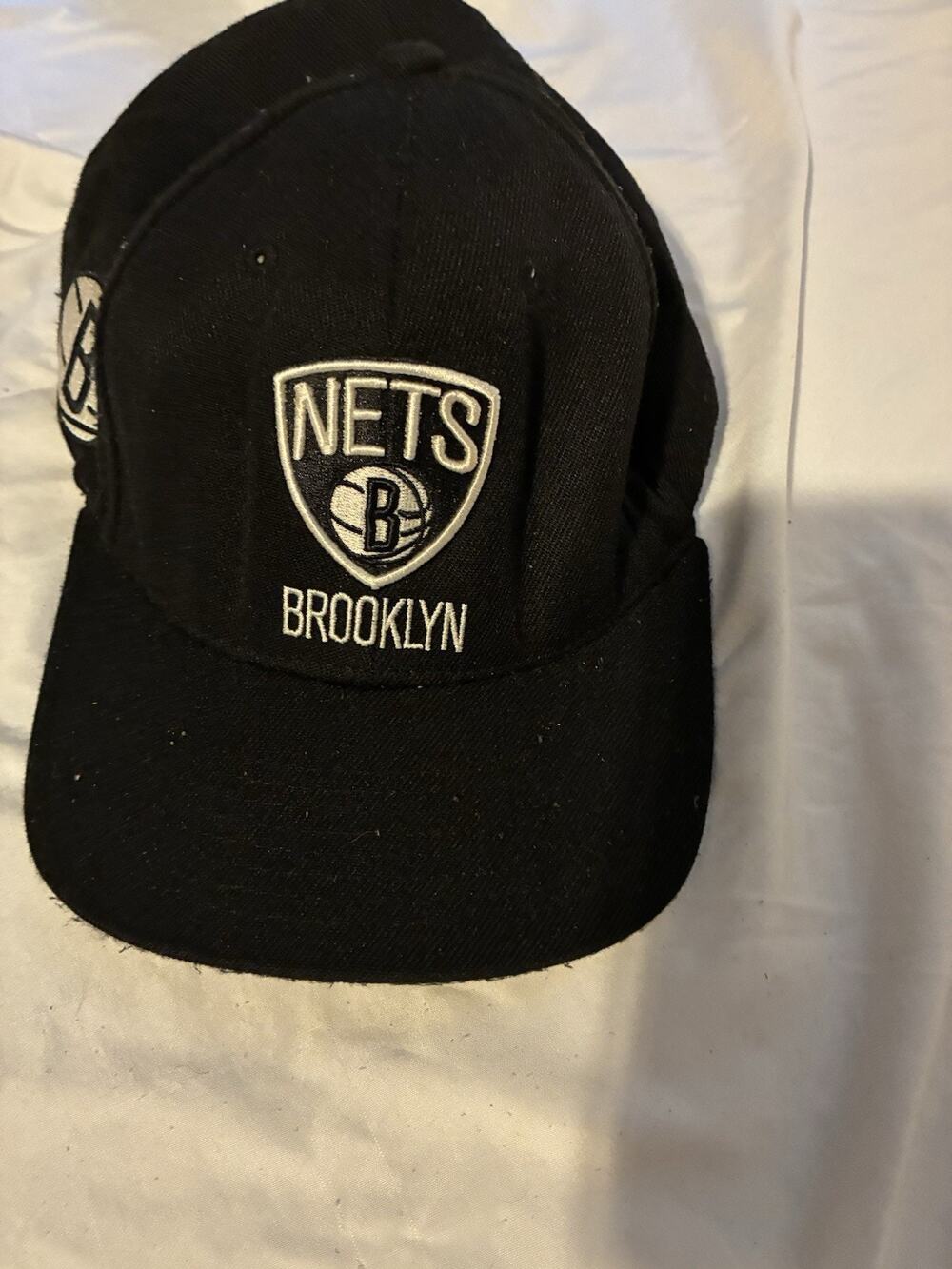 Mitchell & Ness Brooklyn Nets Black Snapback Hat